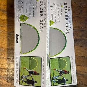 Franklin Pop-Up Dome Soccer Goals